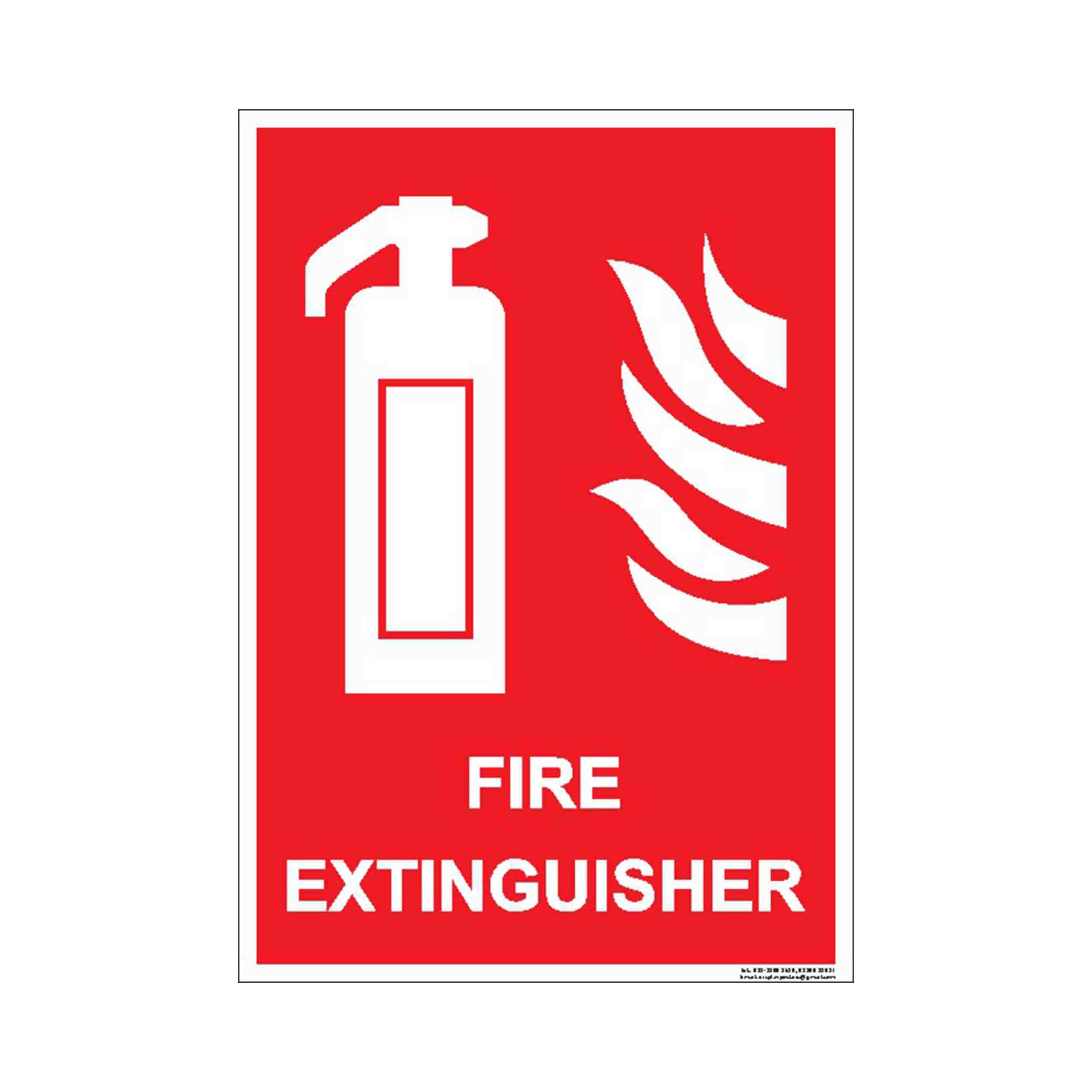 Fire Equipment Signs